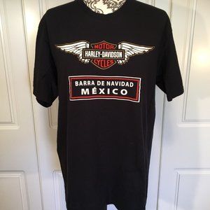 Harley-Davidson Motorcycles Mexico graphic tee L